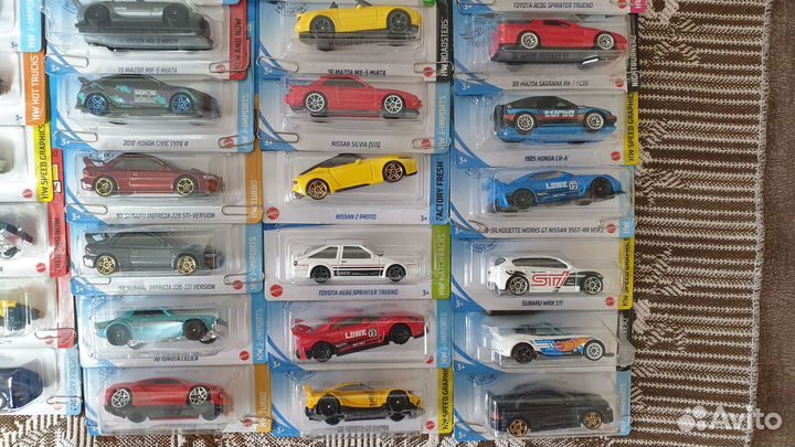 Hot Wheels Японцы