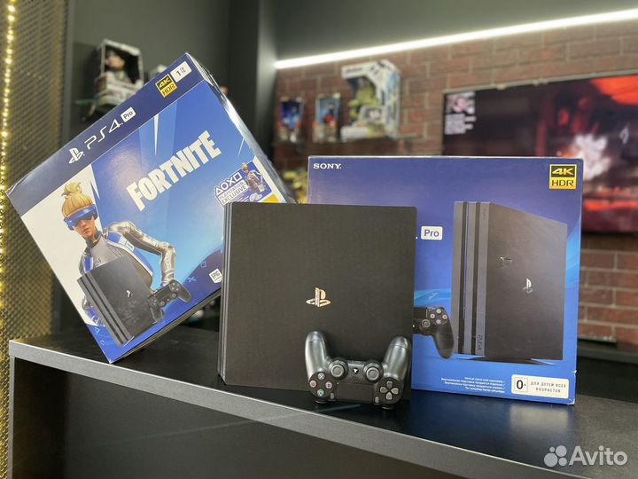 Б/У PlayStation 4 Pro 1 tb