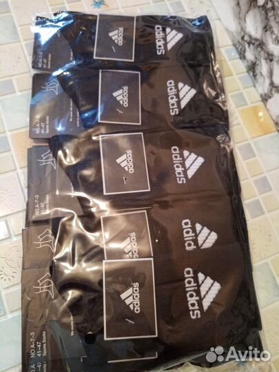 Носки adidas высокие