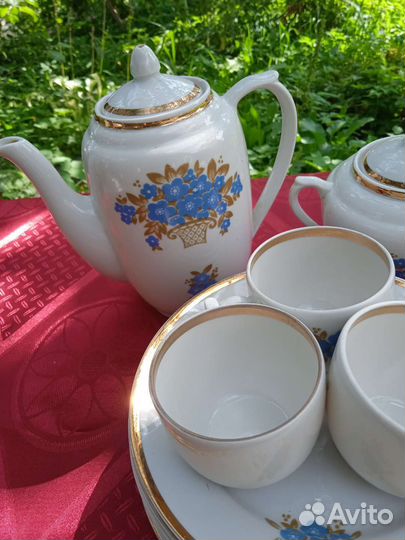 Чайно кофейный сервиз СССР