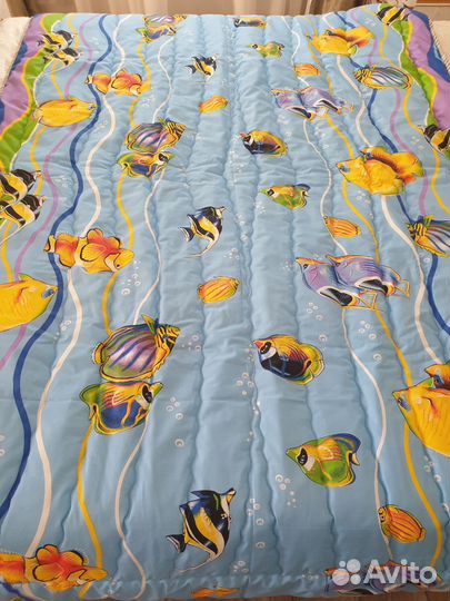 Одеяла, подушки, ткани