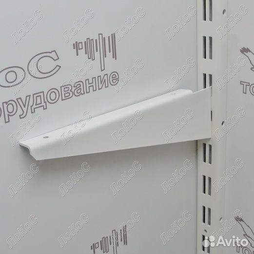 Кронштейн для полки лдсп или стекла L300мм, пара