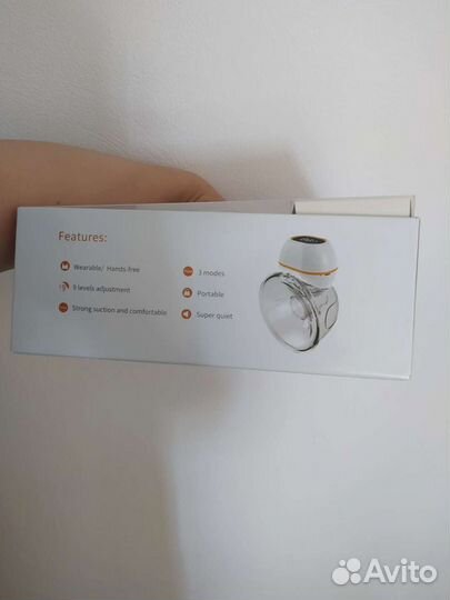 Молокоотсос электрический электронный беспроводной