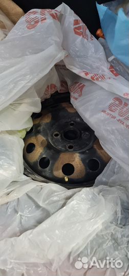 Диски штамповки оригинал hyunday/kia r15