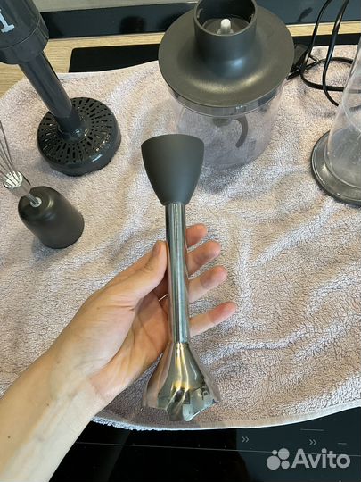 Блендер погружной polaris PHB 1283 Silent черный