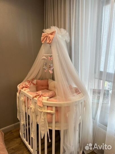 Бортики на кроватку