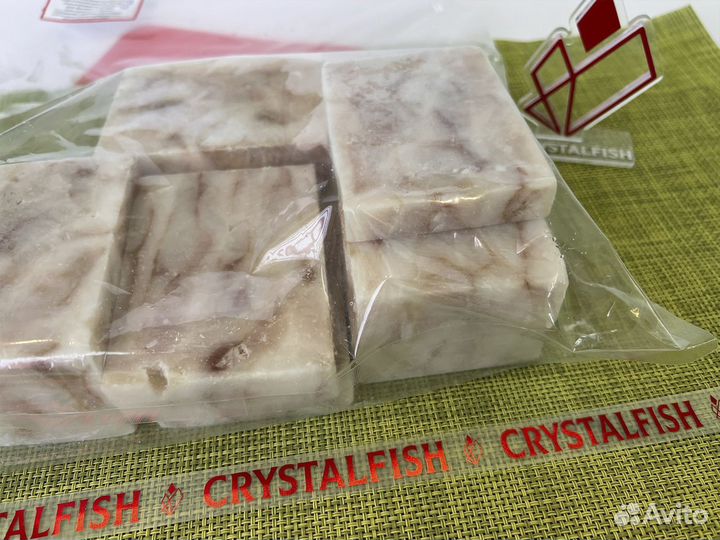 Филе трески без кожи (кубики), свежемороженое