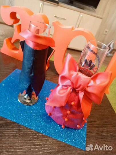 Бокалы ручной работы