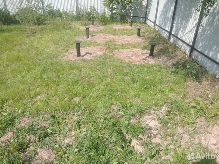 Винтовые сваи + монтаж