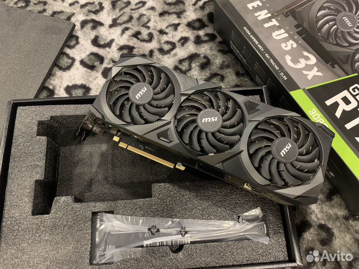 Видеокарта MSI 3080 ventus 3x 10g