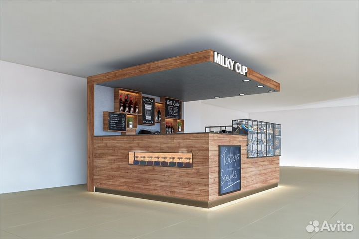 Островок для кофейни Торговый остров