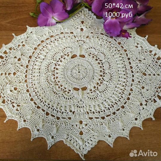 Салфетки крючком