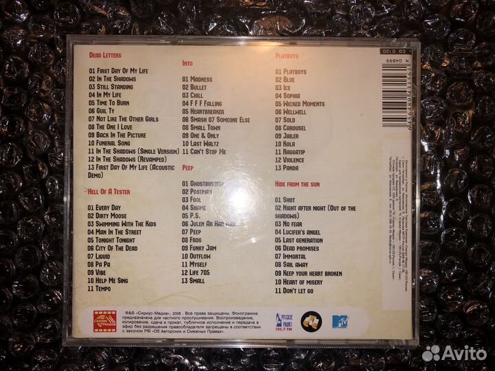 MP3 диск альбомы The Rasmus