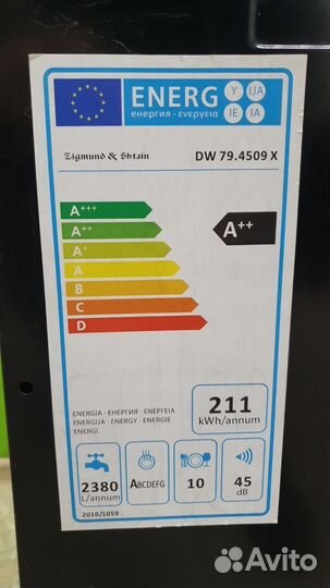 Посудомоечная машина Zigmund Shtain DW79.4509X