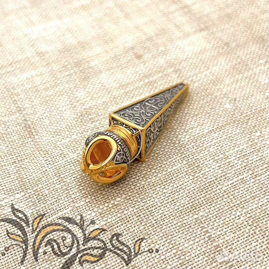 Серебряный Подвес Мощевик Обретение Веры