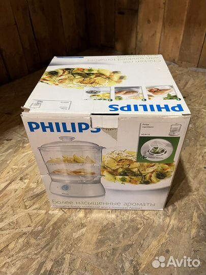 Отличная пароварка Philips HD9110 новая