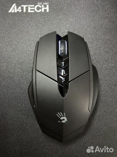 Мышь беспроводная/проводная A4Tech Bloody R7