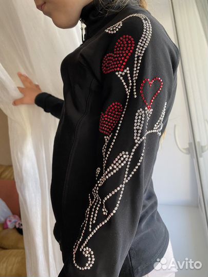 Костюм кофта для фигурного катания sagester 2