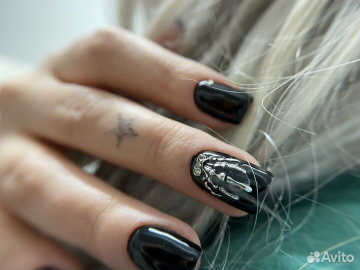 Маникюр, гель лак, наращивание