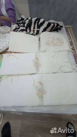 Бортики в детскую кроватку