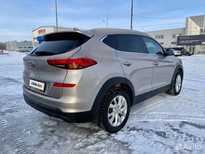 Hyundai Tucson 2.0 AT, 2020, 70 500 км