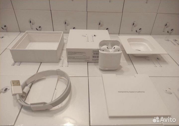 AirPods 2 топовая версия+чехол