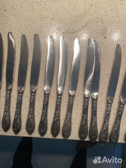 Мельхиоровые ножи СССР