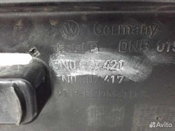 Бампер задний Volkswagen Tiguan 2