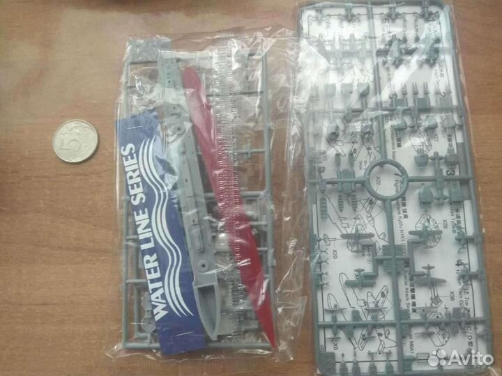 Сборная модель корабля эсминец Мутсуки 1/700