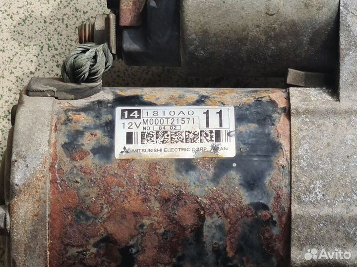 Стартер Mitsubishi Lancer X