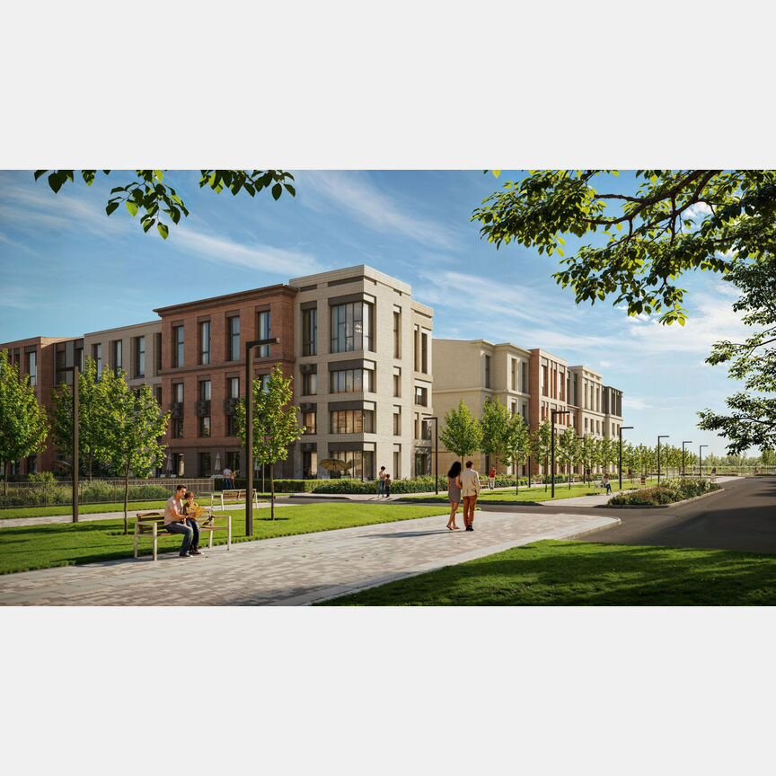 1-к. квартира, 40 м², 1/4 эт.