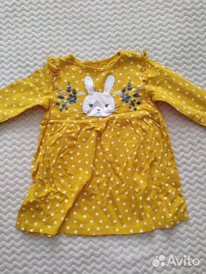 Вещи пакетом для девочки 86 92