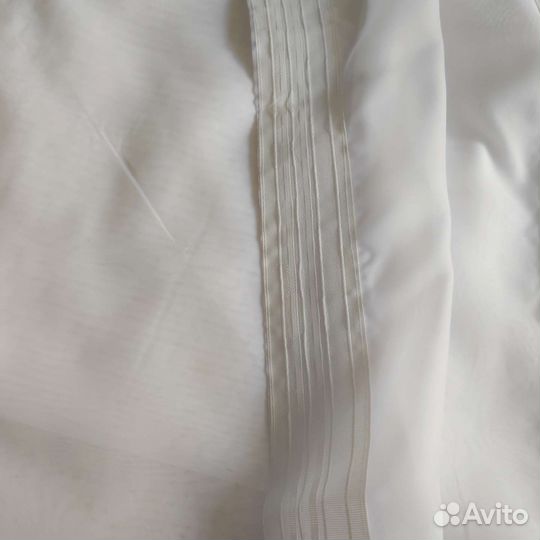 Тюль вуаль белый новый