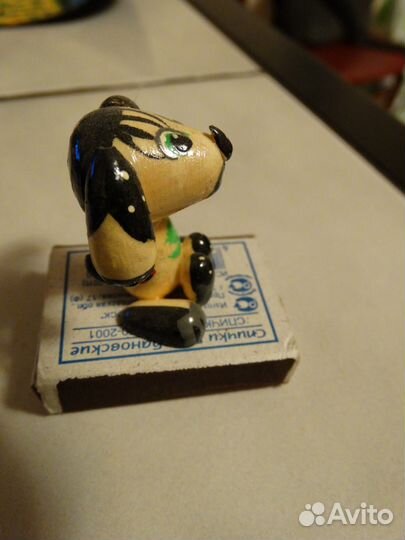 Собачка деревянная