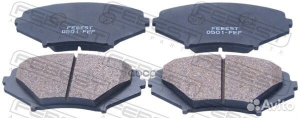 Колодки тормозные 0501FEF Febest
