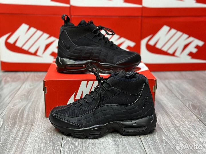 Кроссовки Nike Air Max 95 Sneakerboot Black