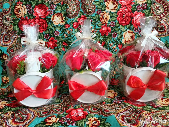 Мыльные розы букеты