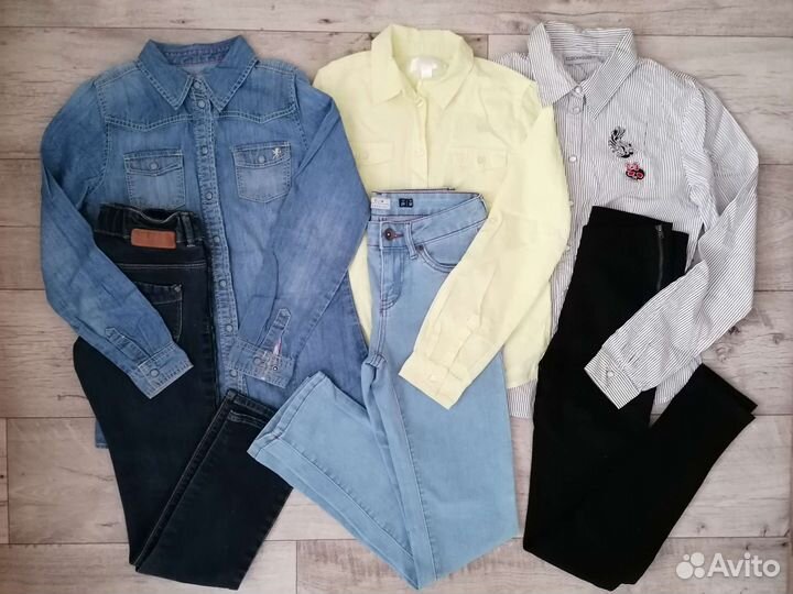 Вещи на девочку 10-12 лет. Рост 146-152