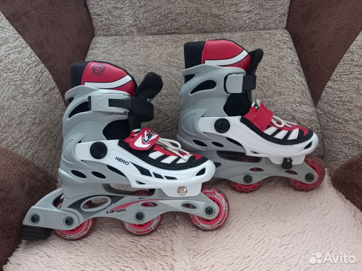 Роликовые коньки детские раздвижные