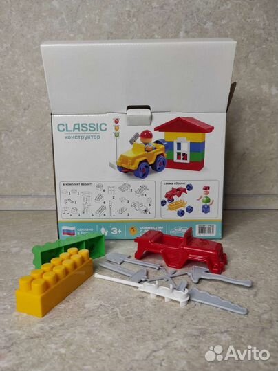 Конструктор машинка bauer Classic 3+