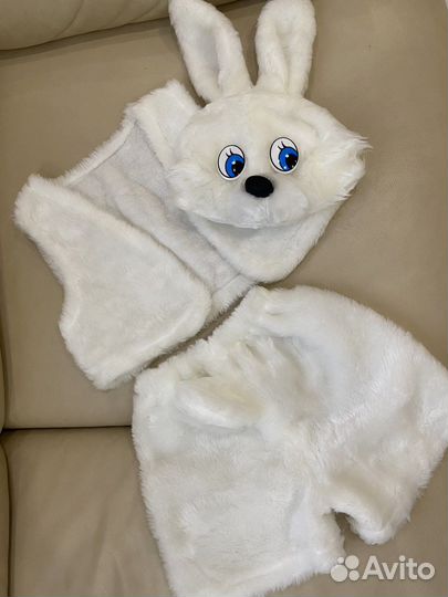 Новогодний карнавальный костюм зайчик аренда