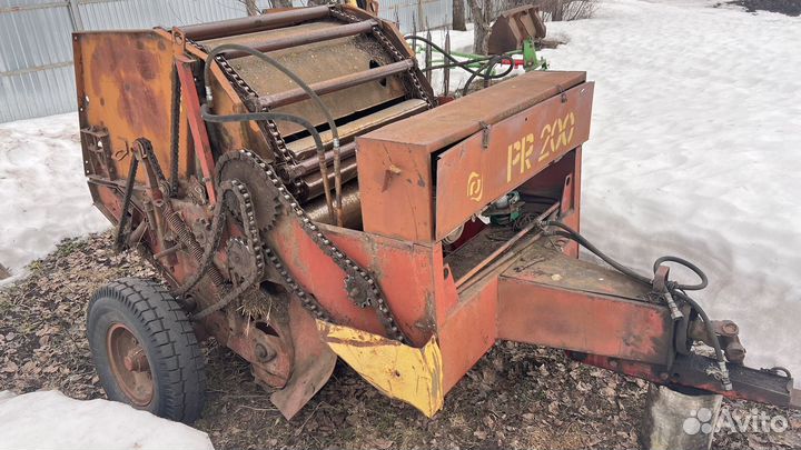 Пресс подборщик рулонный бу