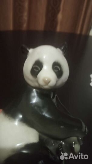 Панда из фарфора
