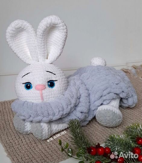 Пижамница. Мопс/Зайчик/Кукла. Игрушка handmade