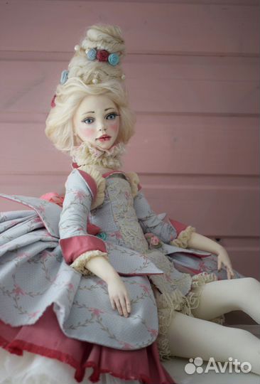 Авторская коллекционная кукла Анетта