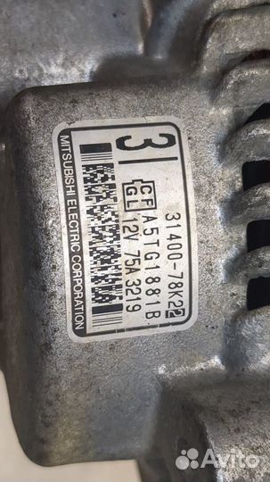 Генератор Suzuki SX4, 2013