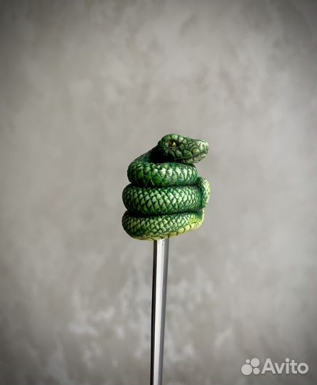 Ложка с декором Змея