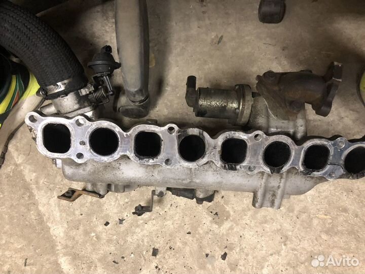 D4CB киа рампа, трубки, коллектор впускной