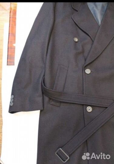 Мужское шерстяное пальто