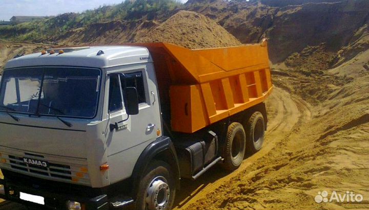 Доставка Песок щебень пгс